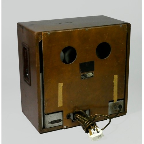 123 - A Kolster-Brander model 321 valve radio, c.1932, 37cm x 38cm x 20cm