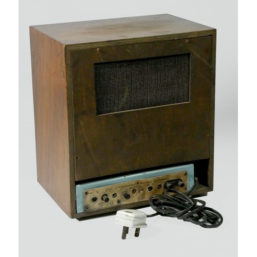 124 - A Lotus Type 33 valve radio, c.1933, 32cm x 28cm x 19cm