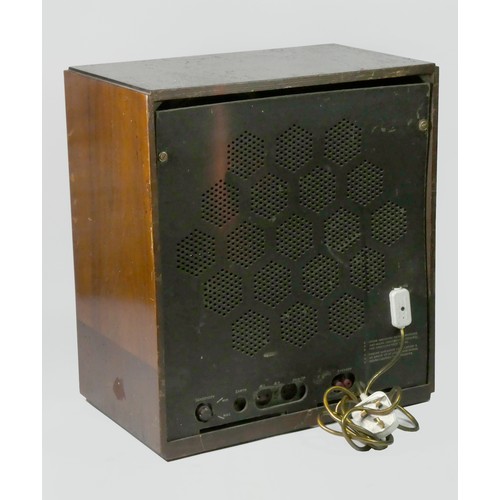 125 - A PYE T9 valve radio, c.1936, 41cm x 46cm x 26cm