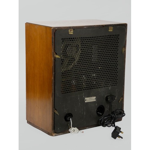 143 - A Philips 840uh valve radio, c.1935, 38cm x 44cm x 23cm