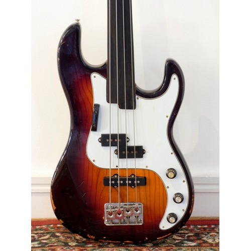 Hohner deals fretless bass