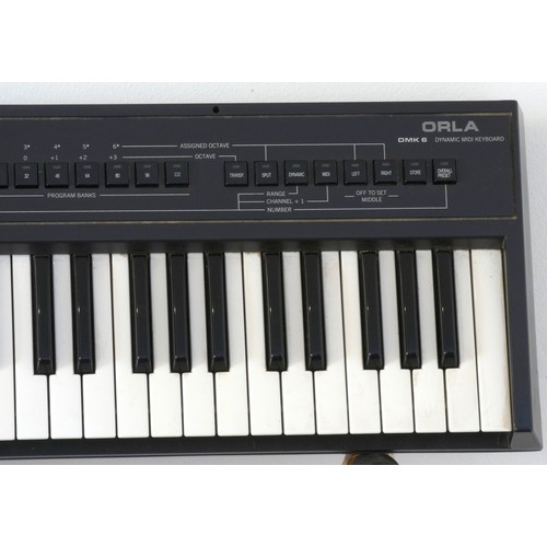 171 - A Orla DMK6 Dynamic Midi Keyboard, with power lead and manual