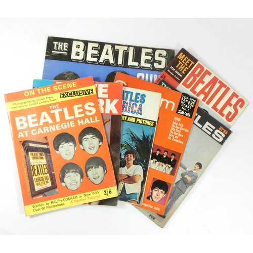 202 - Nine Beatles related magazines, to include The Beatles By Royal Command, Record Collector May 1980, ... 