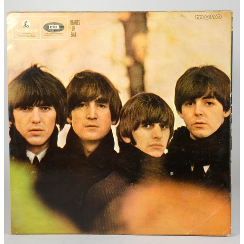 203 - Seven Beatles LPs, to include With The Beatles (pmc 1206), A Hard Day's Night (pmc 1230), Beatles Fo... 