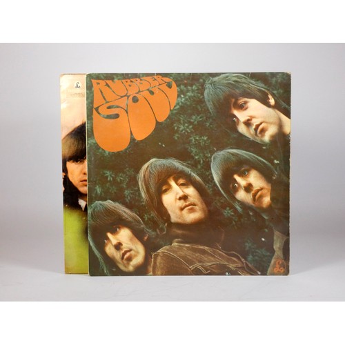 203 - Seven Beatles LPs, to include With The Beatles (pmc 1206), A Hard Day's Night (pmc 1230), Beatles Fo... 