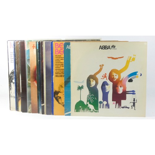 207 - Thirty Eight vinyl LPs, to include Abba - The Album, Abba - VoulezVous, Bee Gees - Best Of, Big Coun... 