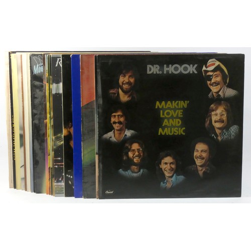 220 - Twenty Nine vinyl LPs, to include The Beatles - Please Please Me, Dr. Hook - A Little Bit More, The ... 