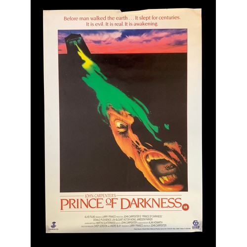 240 - Prince of Darkness (1987), horror movie, starring Donald Pleasence, Victor Wong, Jameson Parker, and... 