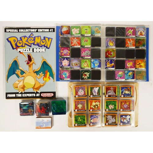 248 - A Pokemon Puzzle Book Special Collectors Edition #2, by Nintendo, including foil stickers and poster... 