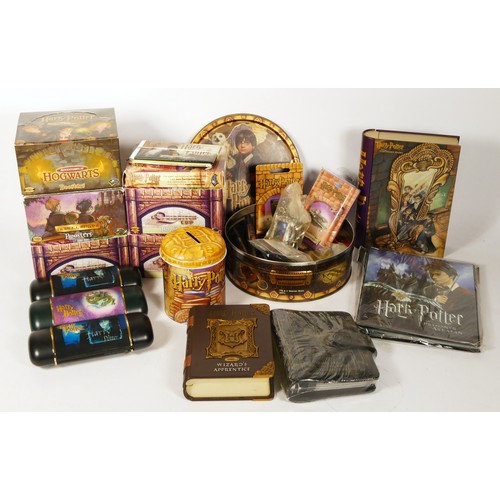 249 - A collection of Harry Potter merchandise and collectables, to include a Tiger Harry Potter Wizards A... 