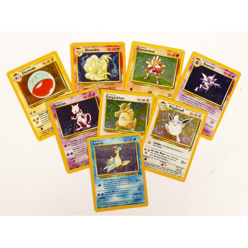 263 - 50 Pokemon cards, to include Dark Charizard, Mewtwo, Dragonite (Pokemon The First Movie promo card),... 