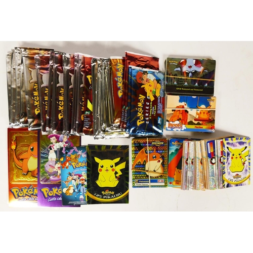 269 - A collection of Topps Pokemon trading cards, to include TV Animated Edition 1999 (39 cards including... 