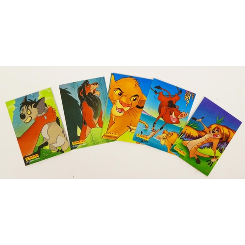 278 - Five complete base sets of Disney’s Pocahontas trading cards, contains 88 cards, together with eight... 