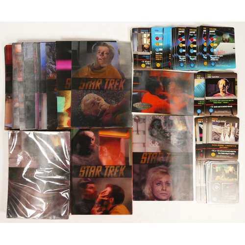 280 - Two full sets of Star Trek The Original Series In Motion lenticular cards, 24 cards in total,  toget... 