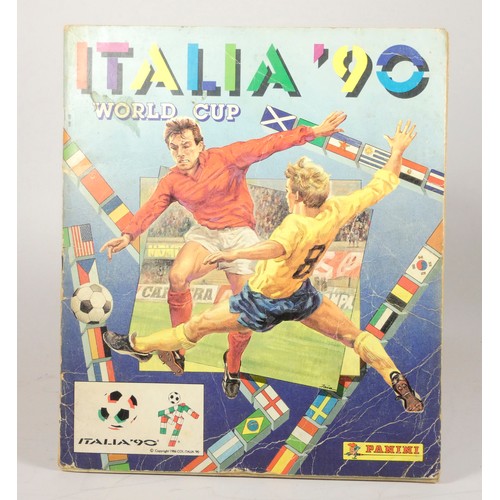 284 - A Panini Italia 90 World Cup sticker album, complete