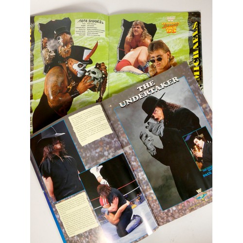 285 - Two WWF souvenir programmes, WWF International Tour 1993, Germany, together with WWF European Spring... 