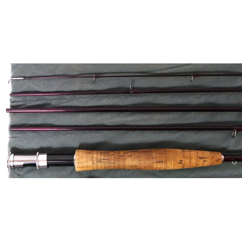 293 - A Cortland CX Spin CXS 090 four piece spinning rod and a Greys Missionary 9'3 #5/6 five piece rod, b... 