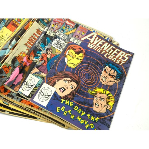 331 - A collection of Marvel Avengers comics, to include The Avengers Starring Doctor Strange (issues #63 ... 