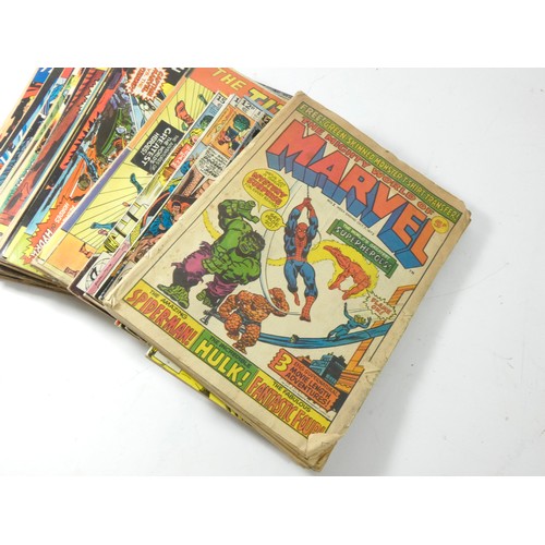 332 - A collection of Marvel comics, to include The Titans (issues #1, #2, #3, #4, #5, #6, #7, #8, #9, #10... 