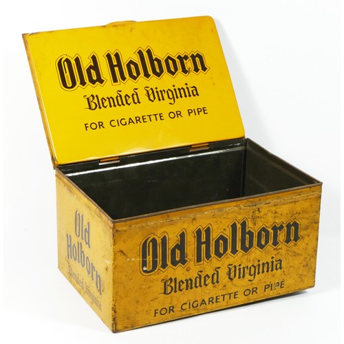 344 - Old Holborn, Blended Virginia, tobacco tin, 4.5 x 22 x 11cm.