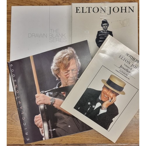 370 - Elton John - 1988 Sotheby's set of four catalogues, sealed and boxed, a copy of the jewellery catalo... 