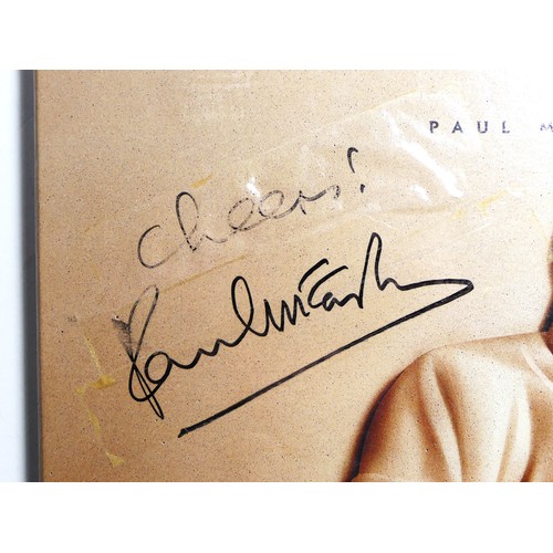 368 - Paul McCartney's Liverpool Oratorio two LP set, with booklet, front of box signed by Paul McCartney,... 