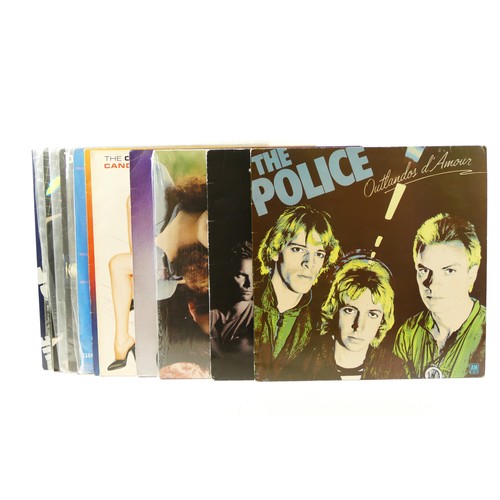 229 - Eleven vinyl LPs, to include The Police - The Singles, The Police - Outlandos D'Amour, The Police - ... 