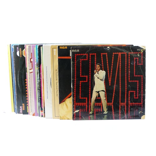 231 - Twenty four Elvis vinyl LPs, to include Hits Of The 70s. 40 Greatest Hits, Flaming Star, In Memphis,... 