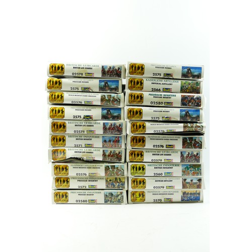 472 - Twenty model kits, by Revell, infantry, 1:72 scale, to include Prussian Infantry (02580), Prussian I... 