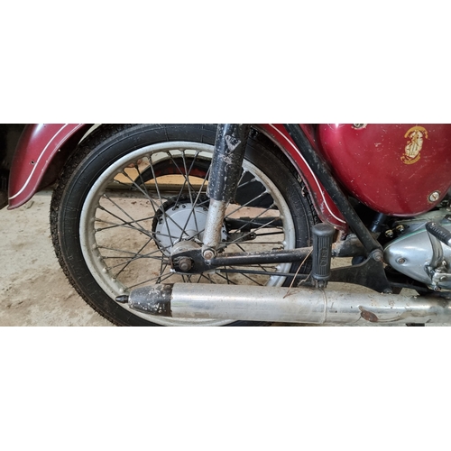 43 - 1965 BSA Bantam D7 Super, 175cc. Registration number BJC 224C. Frame number D7 45777. Engine number ... 