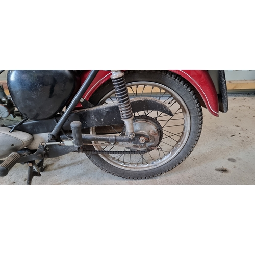 50 - 1965 BSA Bantam D7 Super, 175cc. Registration number FNG 79C. Frame number D7 48227. Engine number F... 