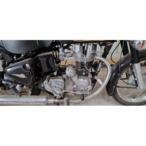 52 - 2006 Royal Enfield Bullet 350, 349cc. Registration number FJ06 URU. Frame number ME3BABSB46C693021. ... 