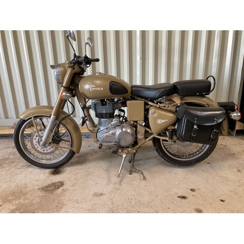 55 - 2015 Royal Enfield Desert Storm, 499cc. Registration number LF15 SZP. Frame number ME3CKECT5FK000259... 