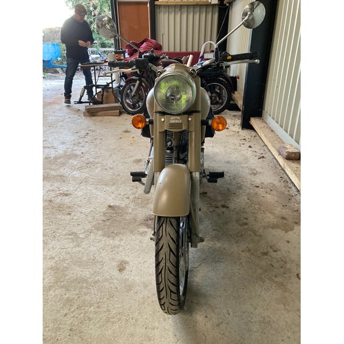 55 - 2015 Royal Enfield Desert Storm, 499cc. Registration number LF15 SZP. Frame number ME3CKECT5FK000259... 