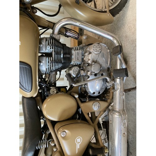 55 - 2015 Royal Enfield Desert Storm, 499cc. Registration number LF15 SZP. Frame number ME3CKECT5FK000259... 