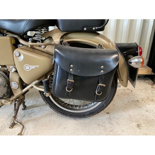 55 - 2015 Royal Enfield Desert Storm, 499cc. Registration number LF15 SZP. Frame number ME3CKECT5FK000259... 