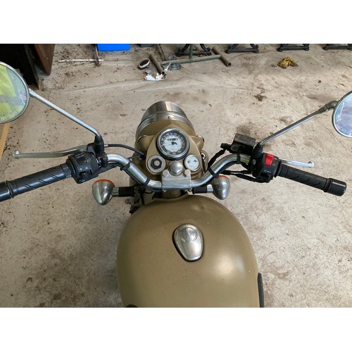 55 - 2015 Royal Enfield Desert Storm, 499cc. Registration number LF15 SZP. Frame number ME3CKECT5FK000259... 