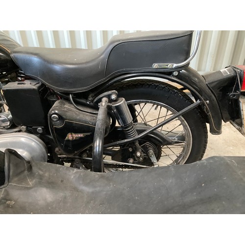 56 - 2008 Royal Enfield Bullet 500 with Squire sidecar, 499cc. Registration number FX08 EXC. Frame number... 