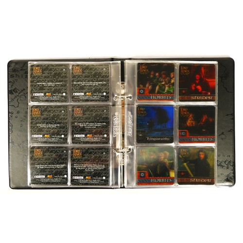 33 - A complete collection of Lord Of The Rings The Fellowship Of The Ring Action Flipz 3D cards and foil... 