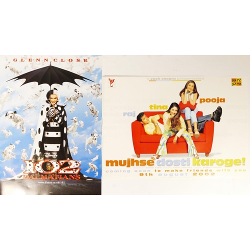 40 - Approximately 500 movie posters, 40cm x 30cm to include the films Mujhse Dosti Karoge!, The Mummy Re... 