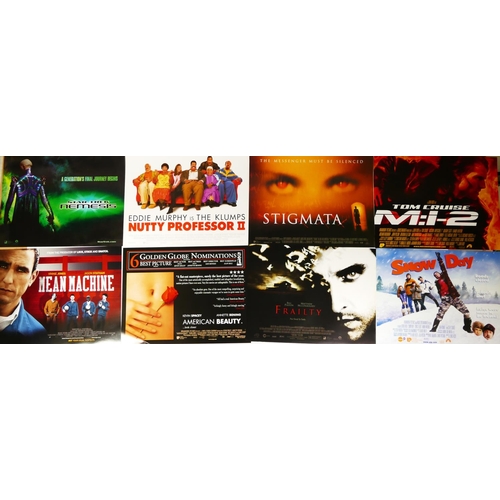 42 - Approximately 500 movie posters, 40cm x 30cm to include the films Resident Evil, Star Trek Nemesis, ... 