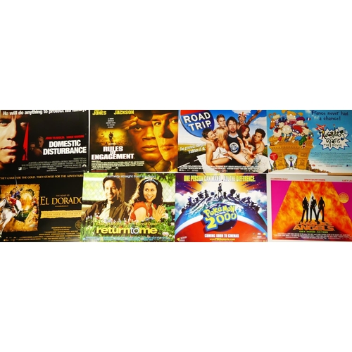 46 - Approximately 500 movie posters, 40cm x 30cm to include the films Domestic Disturbance, Rules Of Eng... 