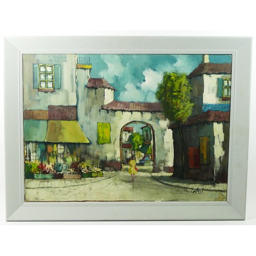 70 - Andrew Waudby, Lennon, Limited Edition print 4 of 100, C A Cheetham, Street scene oil on canvas, E. ... 