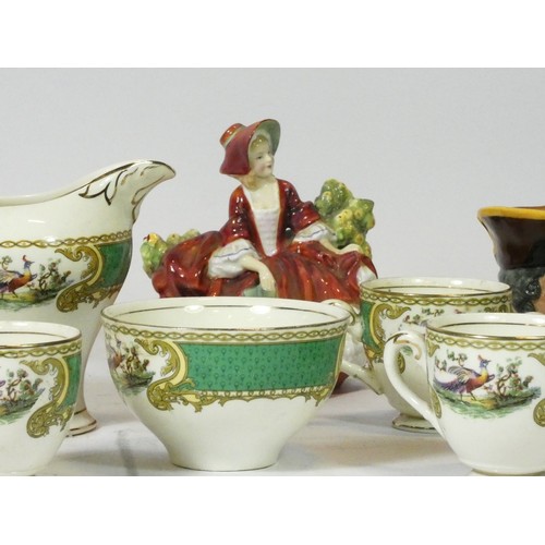 An early 20th century Myotts Staffordshire tea set