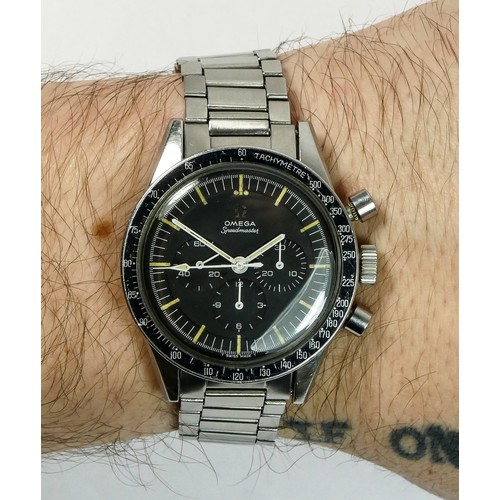 134 - 1965 Omega Speedmaster 'Ed White' ST 105 003-65, a stainless steel manual wind gentleman's wristwatc... 