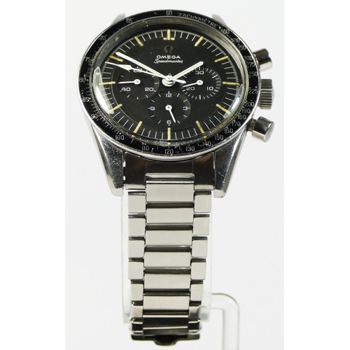 134 - 1965 Omega Speedmaster 'Ed White' ST 105 003-65, a stainless steel manual wind gentleman's wristwatc... 