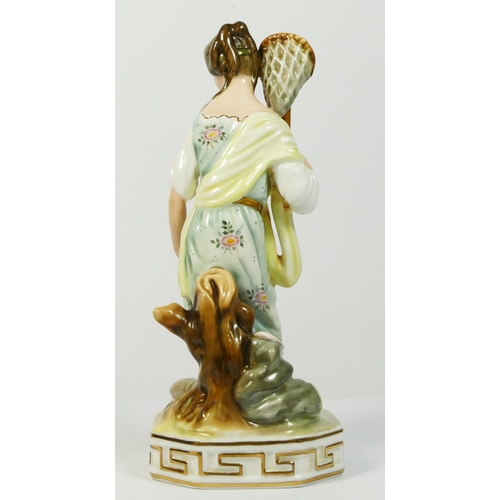 203 - A Royal Crown Derby figure, The Elements Water, limited edition No 17 of 25, signed on base by artis... 