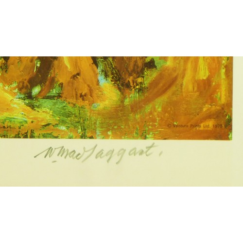 332 - Sir William MacTaggart, (1903-1981), Cornfields, limited edition print, signed in pencil, Fine Arts ... 