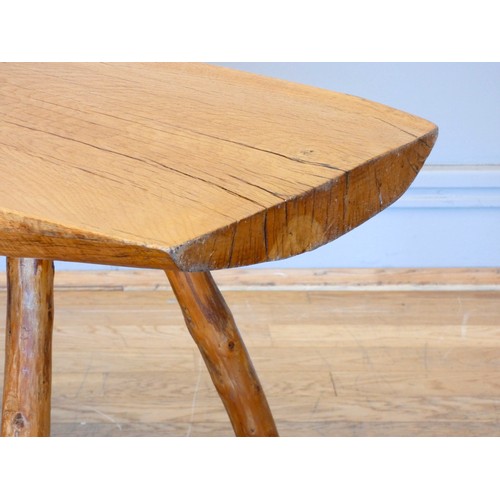 366 - A Talda occasional table, made from reclaimed elm.
L118, D42, H46.