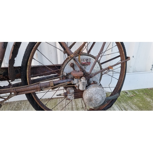 159 - c.1953/57 BSA Winged Wheel, 35cc, project. Registration number not registered. Frame number not foun... 